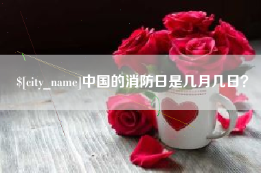 曲靖中国的消防日是几月几日？