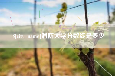 曲靖消防大学分数线是多少
