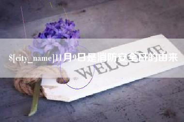 曲靖11月9日是消防安全日的由来