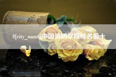 曲靖中国消防学院排名前十
