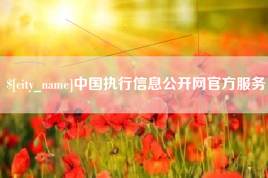 曲靖中国执行信息公开网官方服务