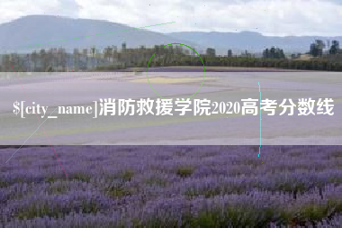 曲靖消防救援学院2020高考分数线