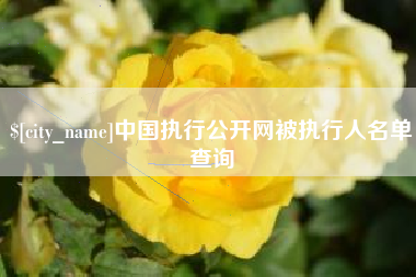 曲靖中国执行公开网被执行人名单查询