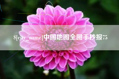 曲靖中国地图全图手抄报75