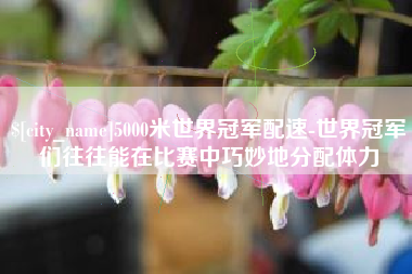 曲靖5000米世界冠军配速-世界冠军们往往能在比赛中巧妙地分配体力