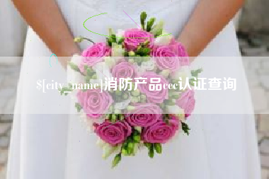 曲靖消防产品ccc认证查询