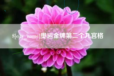 曲靖奥运金牌第二个九宫格